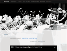 Tablet Screenshot of gabriel-perez.com